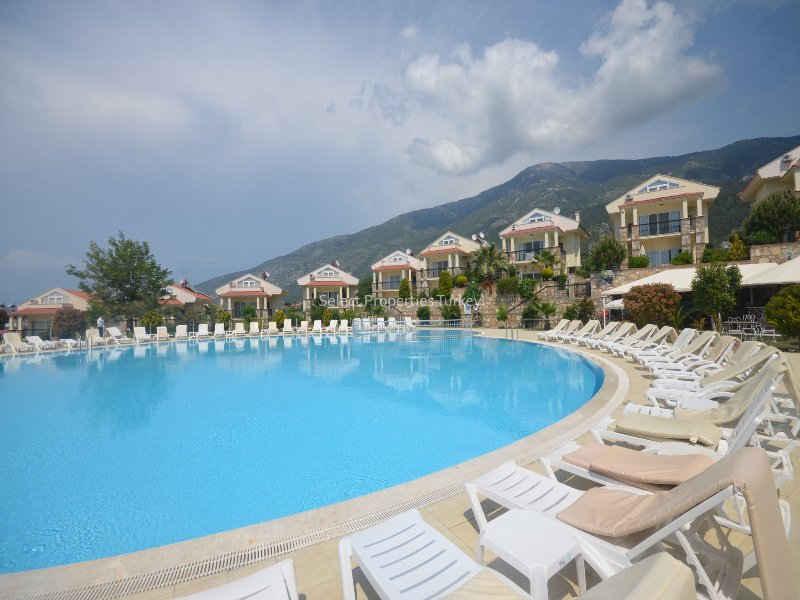 3 Bedroom Villa for Sale in Ovacik Fethiye l Shared Pool