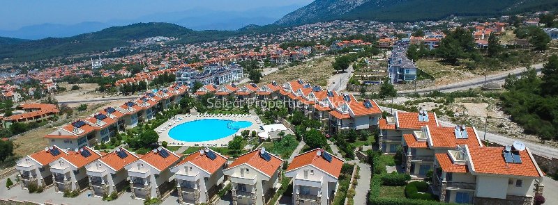 3 Bedroom Villa for Sale in Ovacik Fethiye l Shared Pool