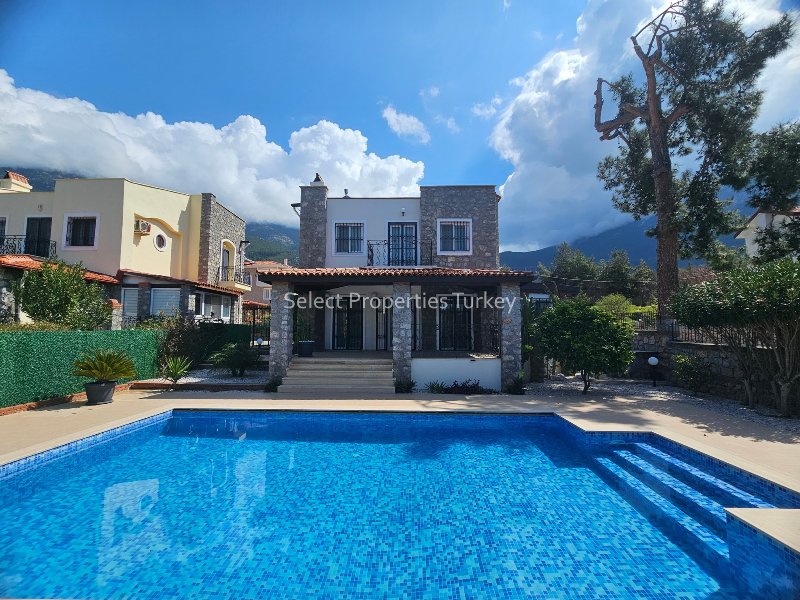4 Bedroom Villa with Pool for Sale in Ovacik Oludeniz Turkiye