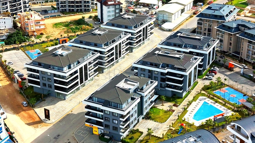 Modern 3 Bedroom Family Homes for Sale in Alanya Turkey