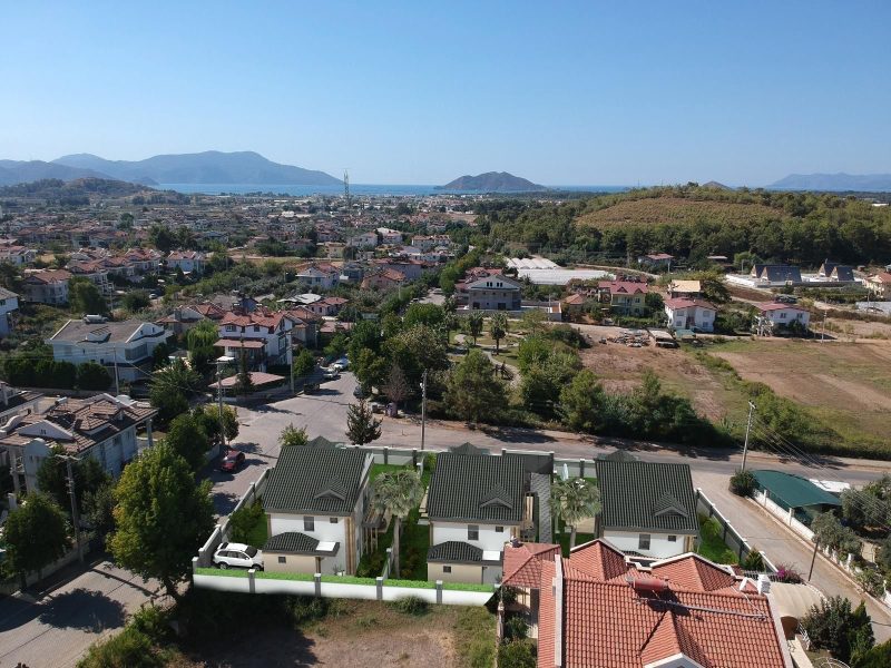 New Villa Project in Fethiye Ciftlik Area for Sale