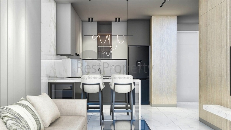 One Bedroom Modern Apartments for Sale in Altintas Antalya Turkey (1)