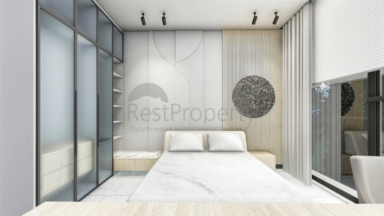 One Bedroom Modern Apartments for Sale in Altintas Antalya Turkey (1)