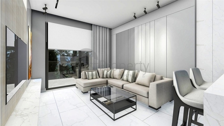 One Bedroom Modern Apartments for Sale in Altintas Antalya Turkey