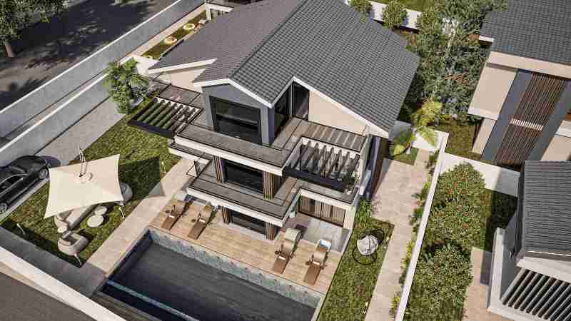 Premium Villas with Pool for Sale in Calis Beach l Fethiye