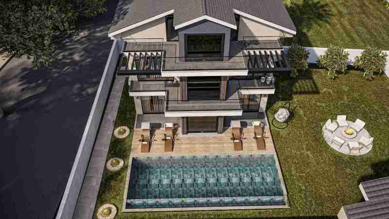Premium Villas with Pool for Sale in Calis Beach l Fethiye