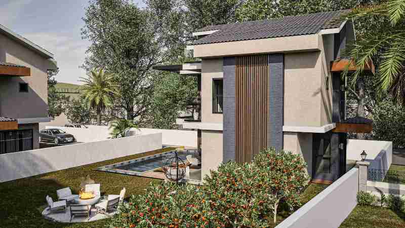 Premium Villas with Pool for Sale in Calis Beach l Fethiye