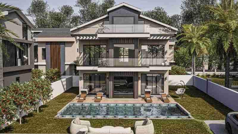 Premium Villas with Pool for Sale in Calis Beach l Fethiye