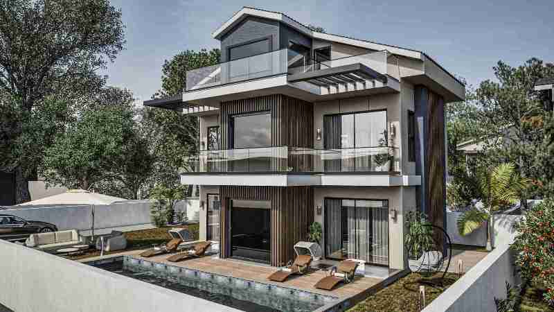 Premium Villas with Pool for Sale in Calis Beach l Fethiye