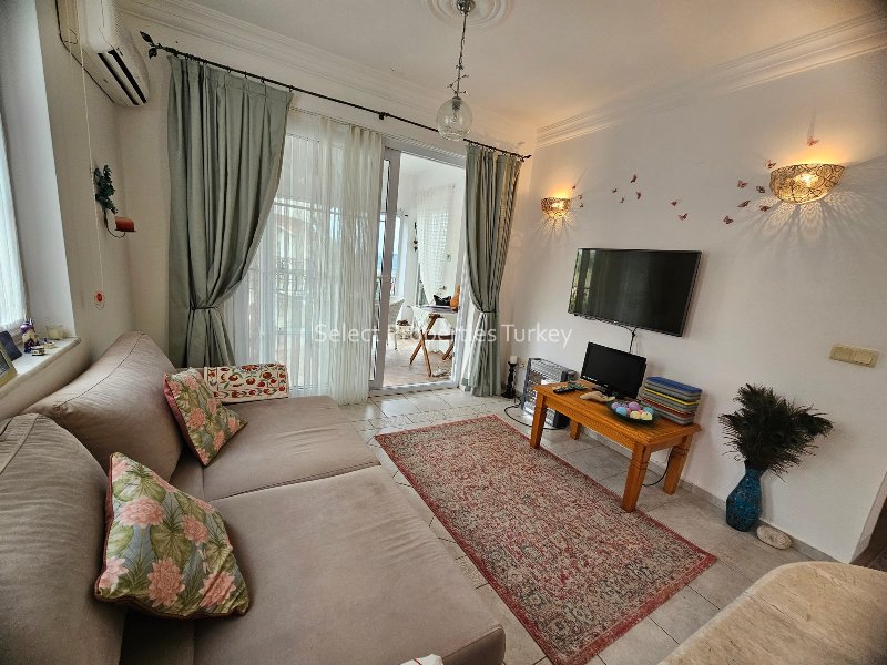 Two Bed Furnished Apartment for Sale in Hisaronu Turkey