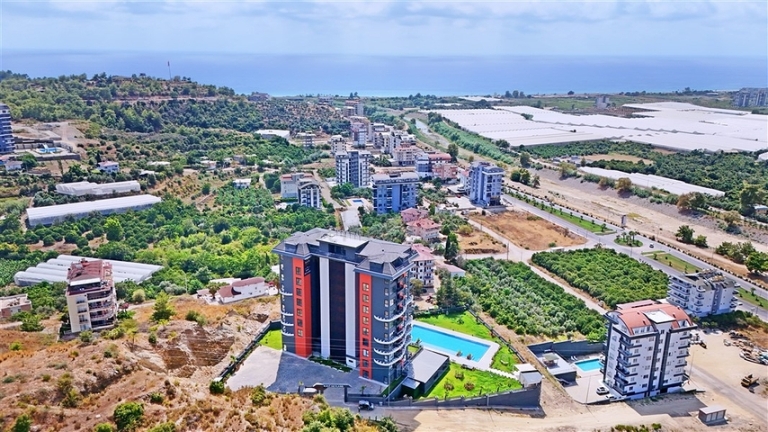 2 Bedroom Penthouse for Sale in Alanya Demirtas Area