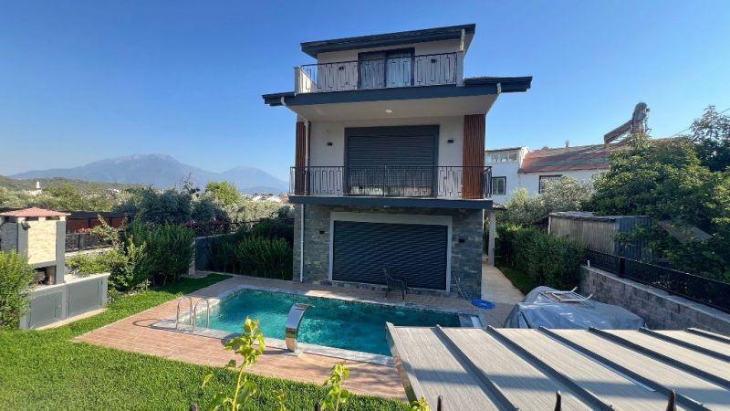 5+1 Detached Villa for Sale in Karagedik Fethiye l Calis Beach
