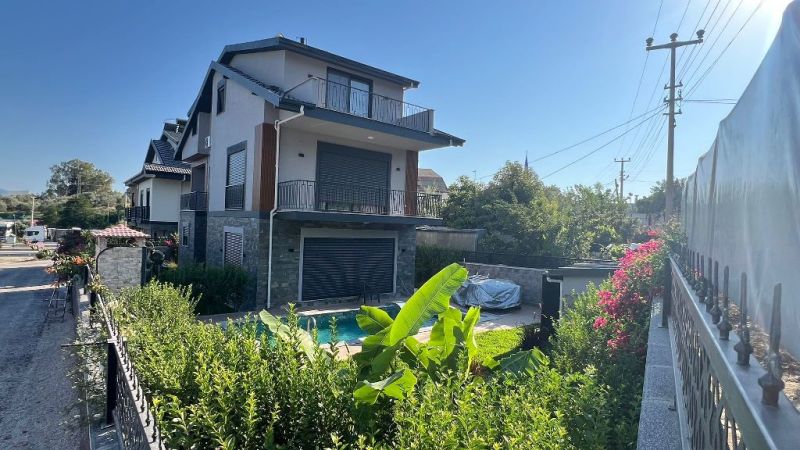 5+1 Detached Villa for Sale in Karagedik Fethiye l Calis Beach