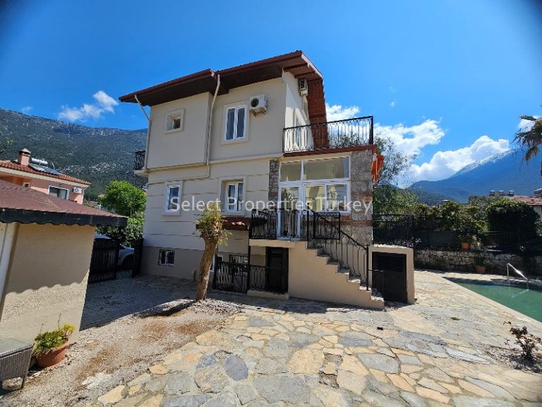 Beautiful 4-Storey Villa with Pool in Ovacik Fethiye for Sale