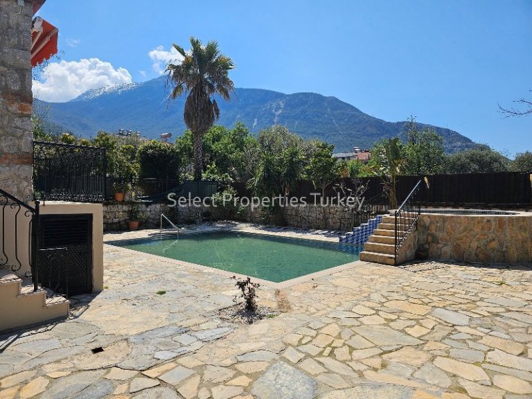 Beautiful 4-Storey Villa with Pool in Ovacik Fethiye for Sale