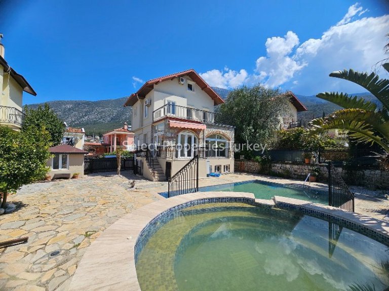 Beautiful 4-Storey Villa with Pool in Ovacik Fethiye for Sale