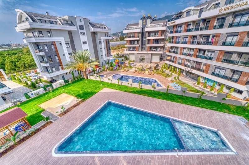 Affordable 2 Bedroom Family Flat for Sale in Oba Alanya