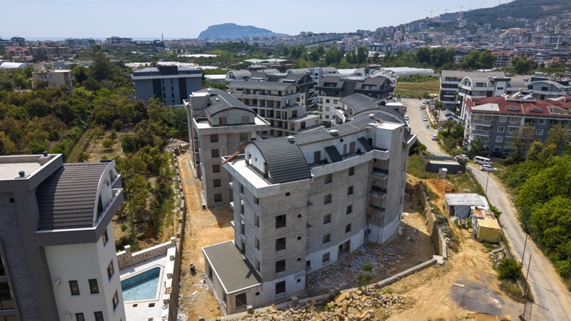 Close to Completion l New Flats for Sale in Alanya Turkey