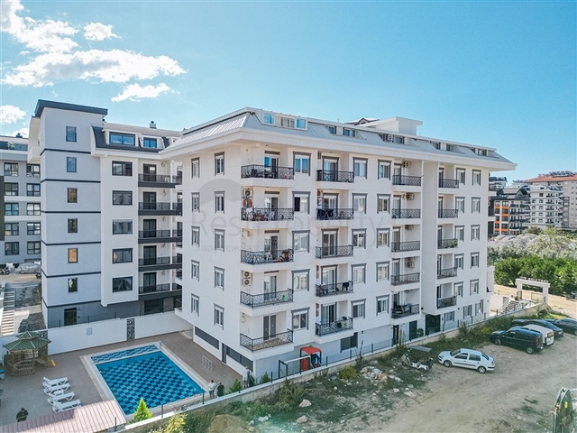 Furnished One Bedroom Apartment for Sale in Alanya