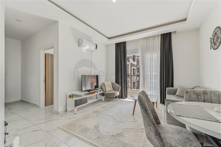 Furnished One Bedroom Apartment for Sale in Alanya