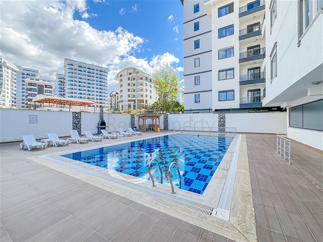 Furnished One Bedroom Apartment for Sale in Alanya