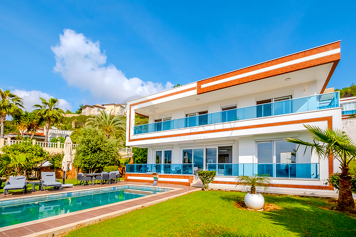 Kargicak Property; 4 Bedroom Villa for Sale in Alanya Turkey
