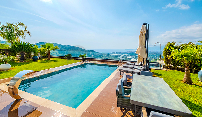 Kargicak Property; 4 Bedroom Villa for Sale in Alanya Turkey