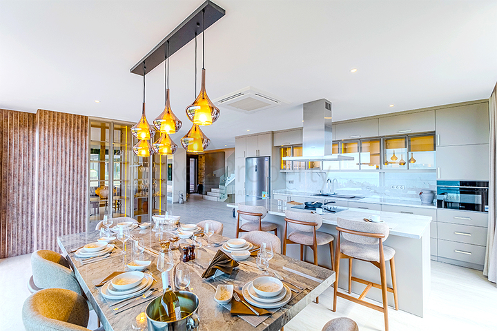 Luxury Sea View Villa For Sale in Alanya Turkey l Ready