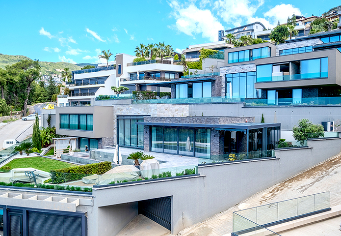 Luxury Sea View Villa For Sale in Alanya Turkey l Ready