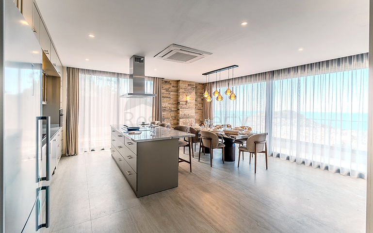 Luxury Sea View Villa For Sale in Alanya Turkey l Ready