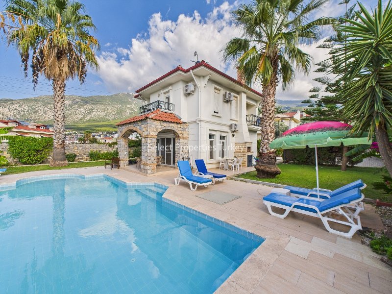 Mountain View Detached Villa for Sale in Ovacik Oludeniz
