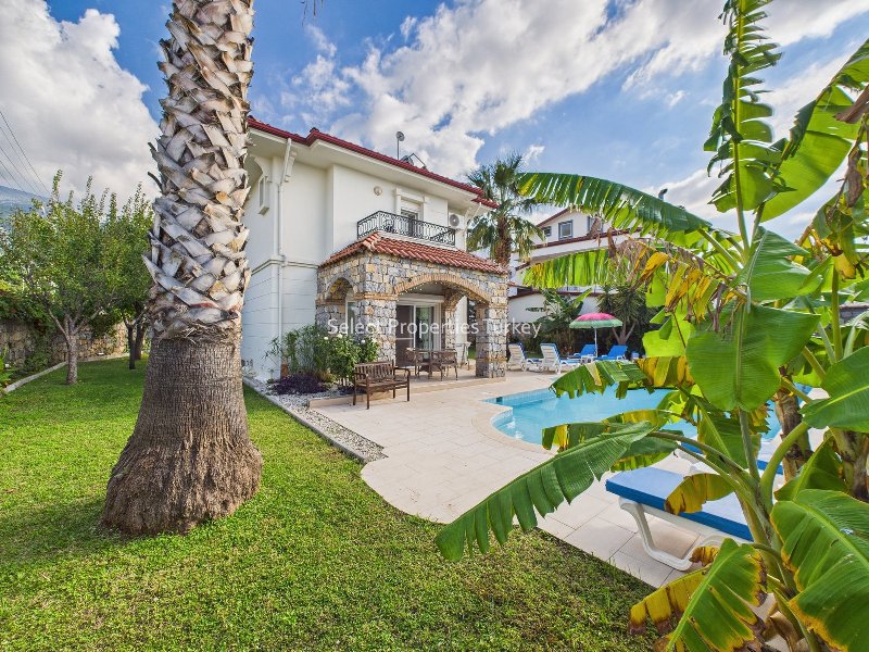 Mountain View Detached Villa for Sale in Ovacik Oludeniz