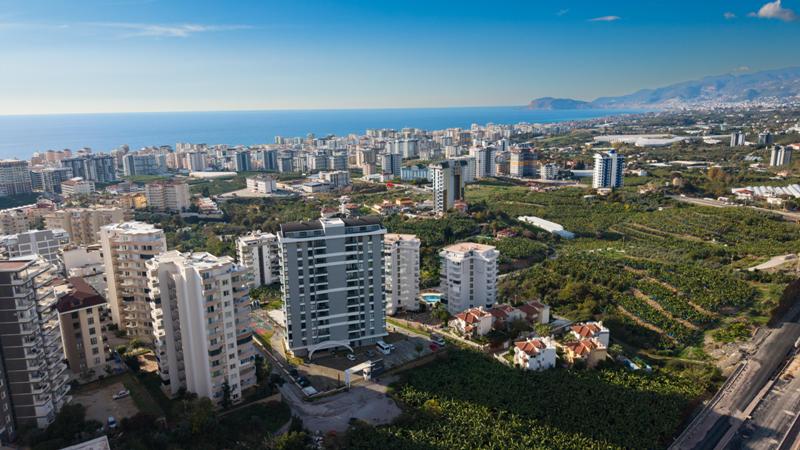 New Build Apartments for Sale in Mahmutlar Alanya Turkey