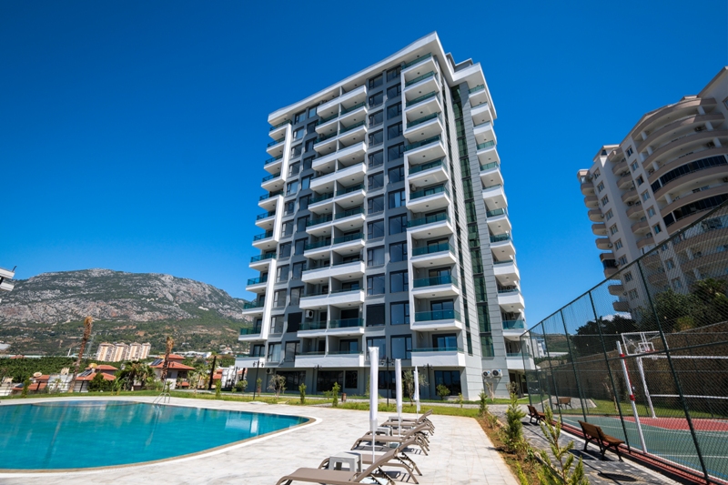 New Build Apartments for Sale in Mahmutlar Alanya Turkey
