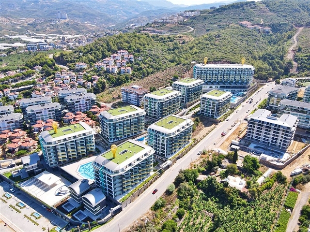 Property with Stunning Sea View for Sale in Kargicak Alanya