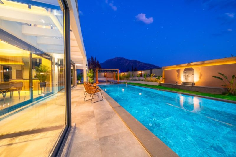 Ultimate Luxury Ovacik Villa with Pools Private Land for Sale