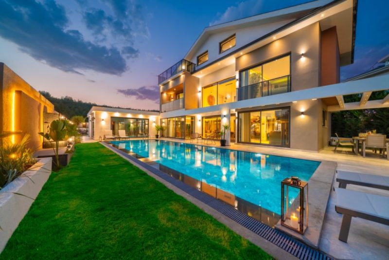 Ultimate Luxury Ovacik Villa with Pools Private Land for Sale