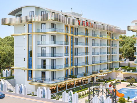 1 & 4 Bedroom Luxury Apartment for Sale in Gazipasa Alanya