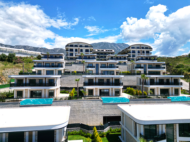 Garden Duplex with Private Terrace for Sale in Kargicak Alanya