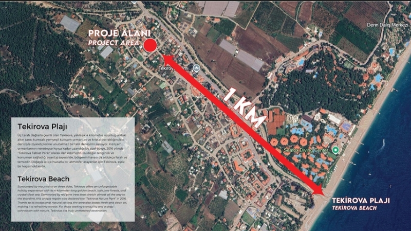 4 Bedroom Villa with Pool for Sale in Tekirova Kemer Antalya