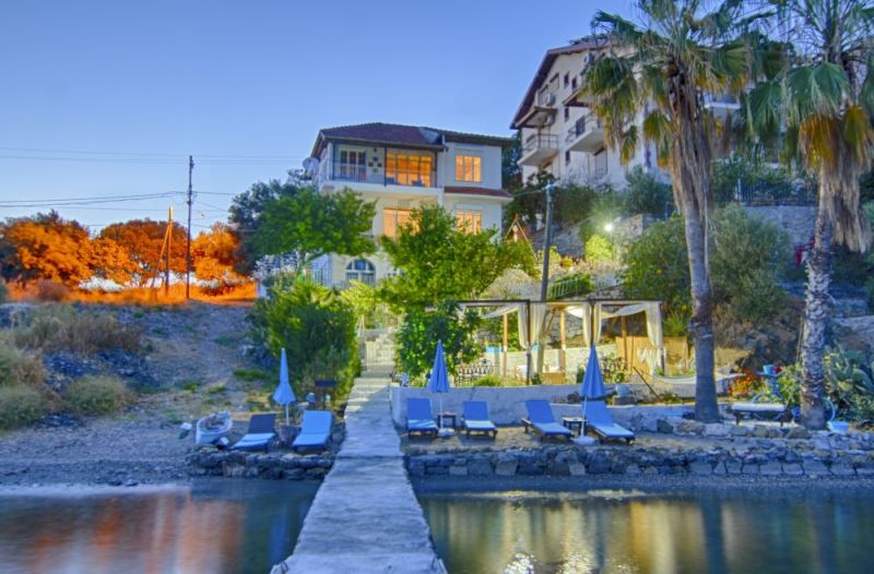 Amazing Sea View Villa on The Sovalye Isle Across the Calis Beach Fethiye