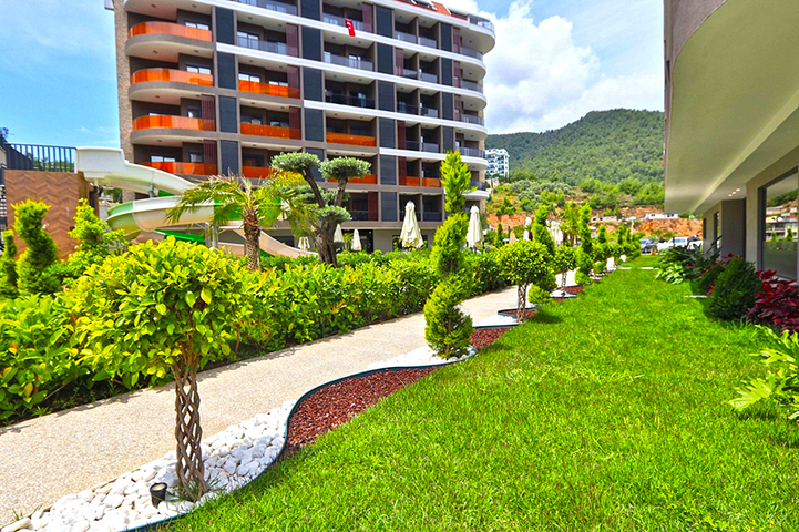 Apartment with City Views for Sale in Ciplakli Alanya