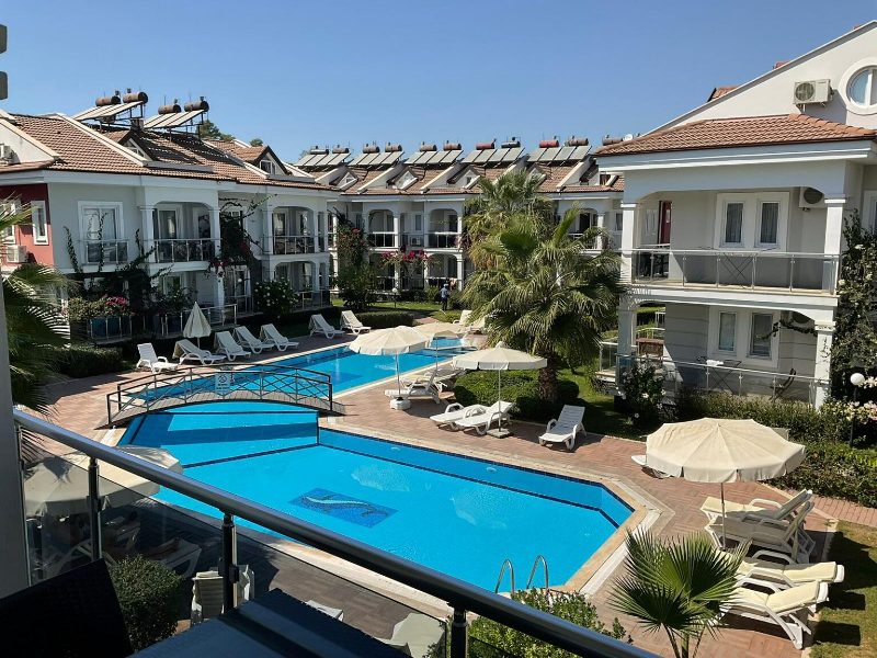 Calis Beach Property; 4 Bedroom Duplex Apartment for Sale in Fethiye