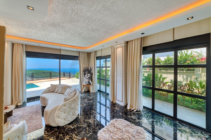 For Sale Luxury Villa Sea View Alanya l Kargicak