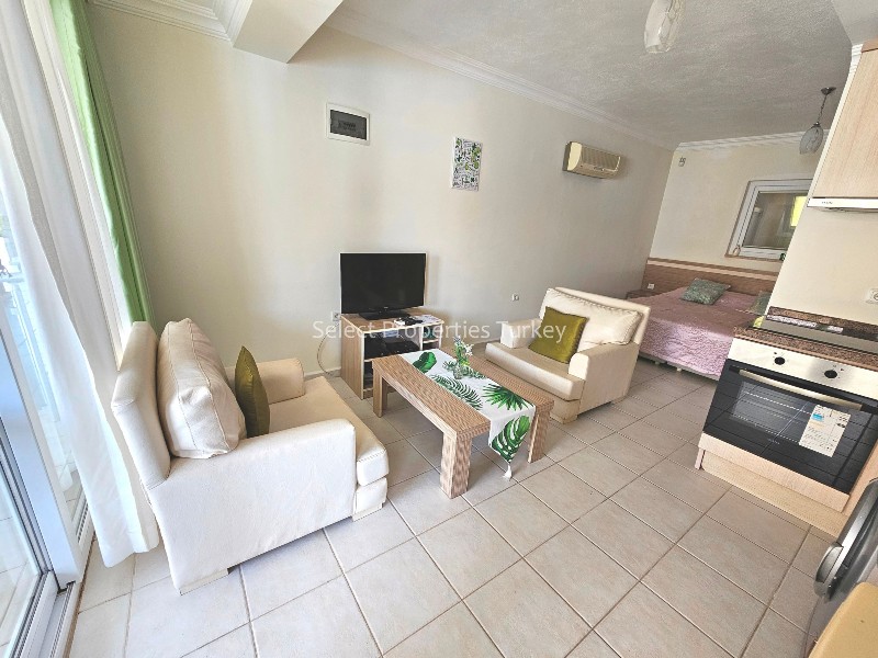 Fully Furnished Studio for Sale in Hisaronu Oludeniz Fethiye