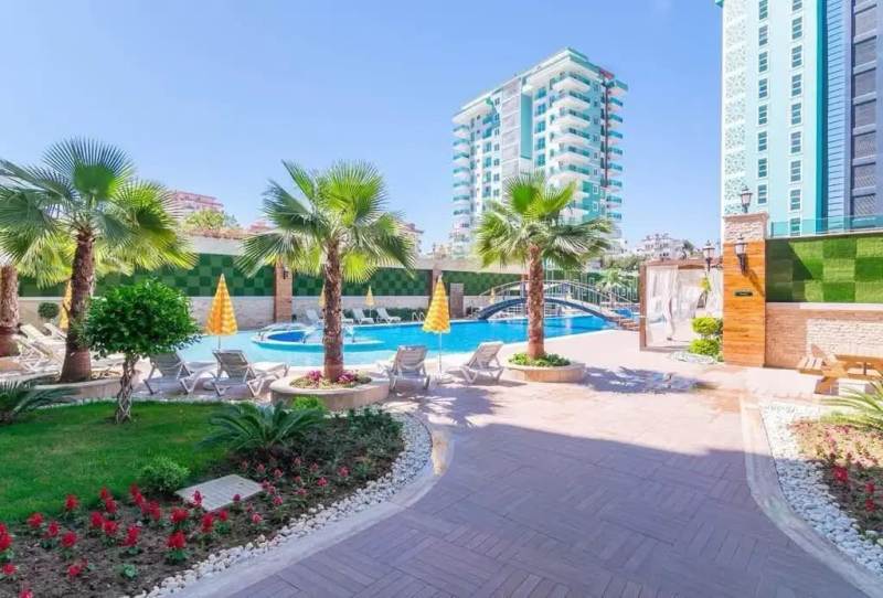 Furnished Duplex 3 Bedroom Apartment for Sale in Alanya Turkey