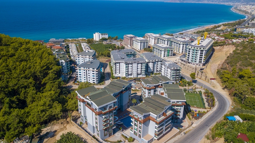 Furnished Holiday Flats & Apartments For Sale in Alanya l Kargicak