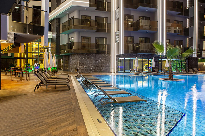 Luxury 2 Bedroom Duplex Property for Sale near Cleopatra Beach Alanya