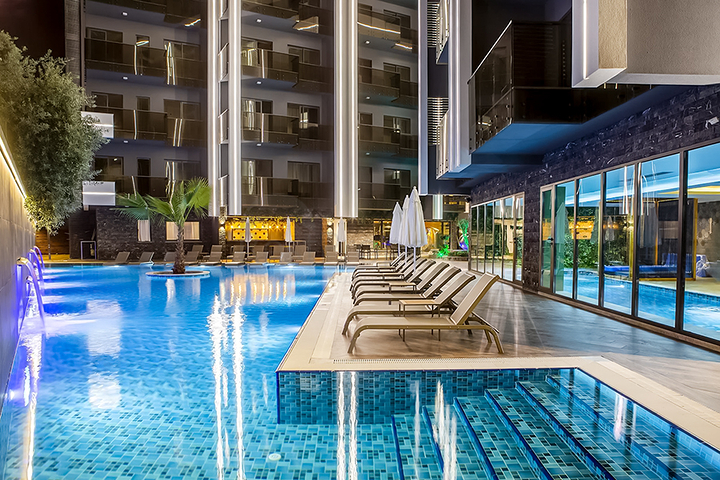 Luxury 2 Bedroom Duplex Property for Sale near Cleopatra Beach Alanya