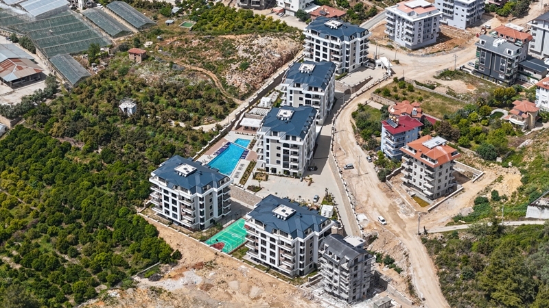 Luxury Apartments for Sale in a Well Managed Complex Alanya Turkey